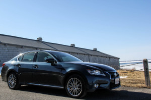 2014 Lexus GS350 AWD front right 1/4