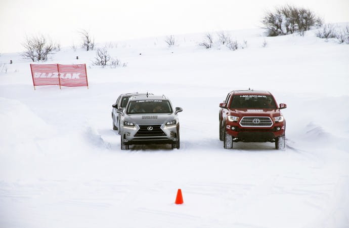 Event: Bridgestone Winter Driving School