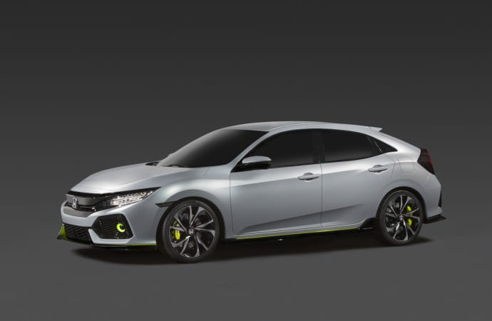 2017 Honda Civic Hatchback Prototype