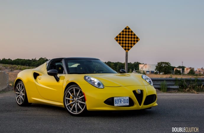 2017 Alfa Romeo 4C Spider review
