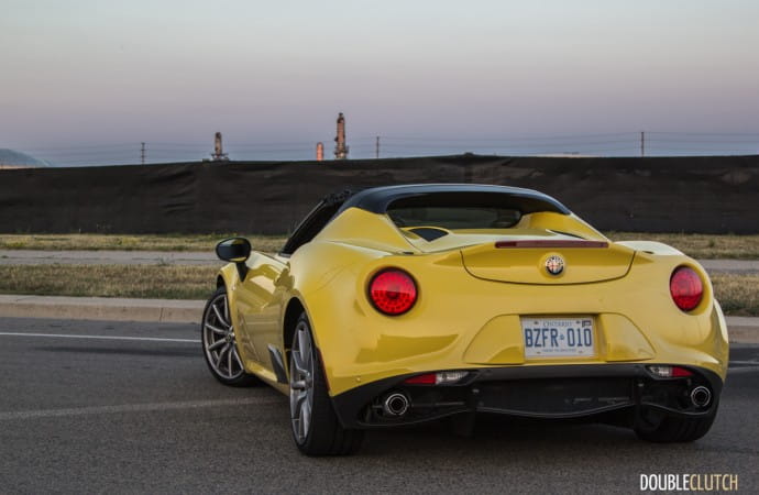2017 Alfa Romeo 4C Spider review