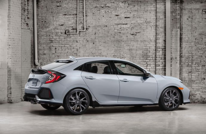 All-New 2017 Honda Civic Hatchback Arrives This Fall in North Am