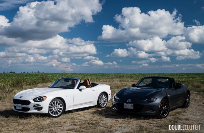 Comparo: 2017 Fiat 124 Spider vs. 2017 Mazda MX-5