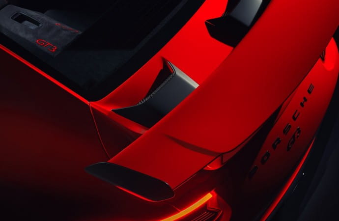 911 GT3-27 Rear Wing Above