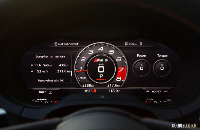 2018 Audi RS3 quattro review