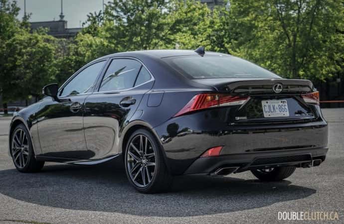 2019 Lexus IS 300 AWD Blackline Edition | DoubleClutch.ca