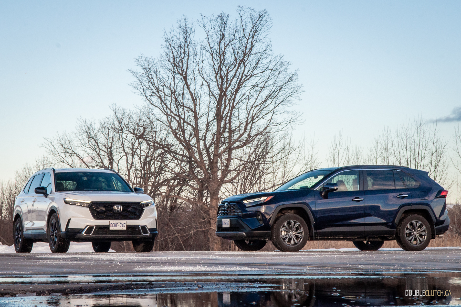 Comparison: 2025 Honda CR-V vs. 2025 Toyota RAV4 Hybrid - DoubleClutch.ca