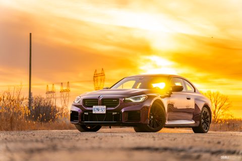 2025 BMW M2 6MT front quarter view