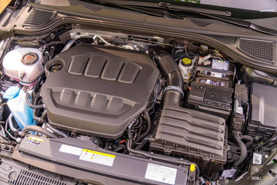 2025 Volkswagen Golf R under-hood engine view