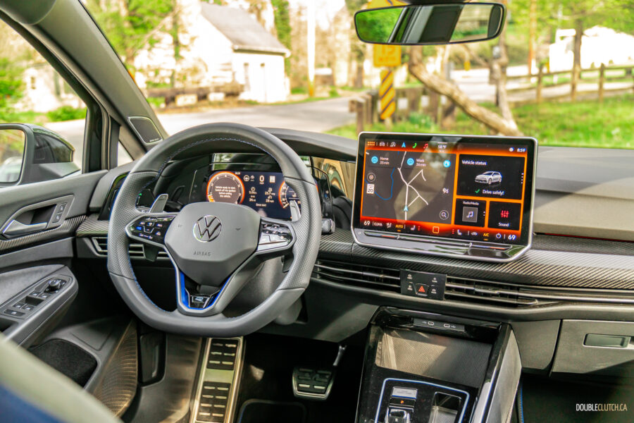 2025 Volkswagen Golf R interior dashboard view