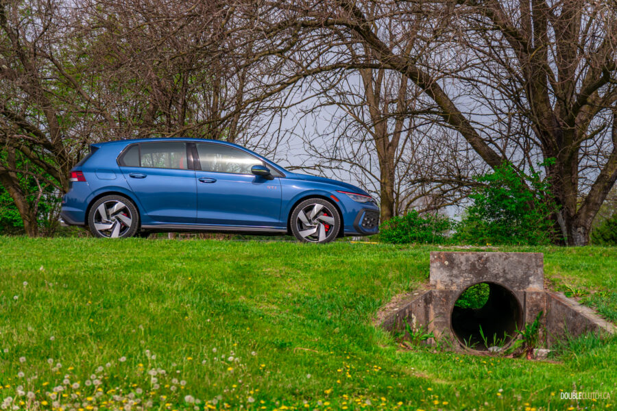 2025 Volkswagen Golf GTI exterior side profile view