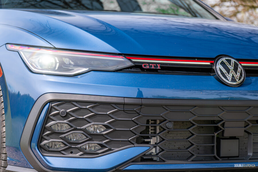 2025 Volkswagen Golf GTI front fascia close-up