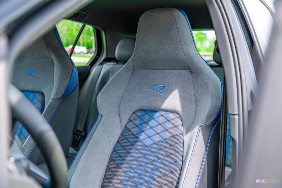 2025 Volkswagen Golf R interior front seat view