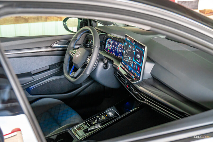 2025 Volkswagen Golf R interior cockpit view