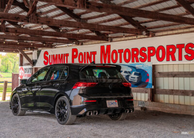 2025 Volkswagen Golf R exterior rear quarter view