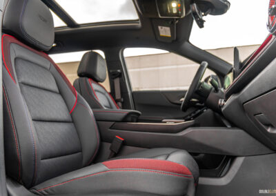 Interior view showing the front seat area in a 2025 Chevrolet Equinox