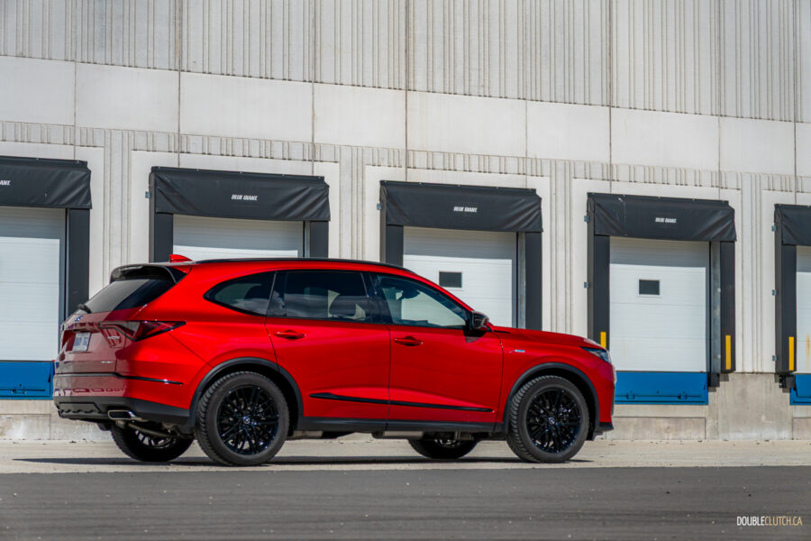 2025 Acura MDX A-Spec rear quarter view