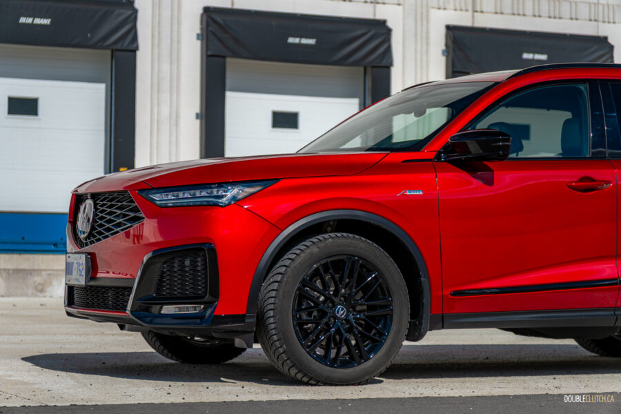 2025 Acura MDX A-Spec cropped front quarter view