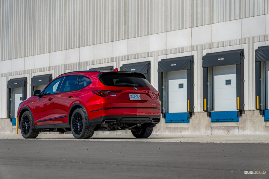 2025 Acura MDX A-Spec rear quarter view
