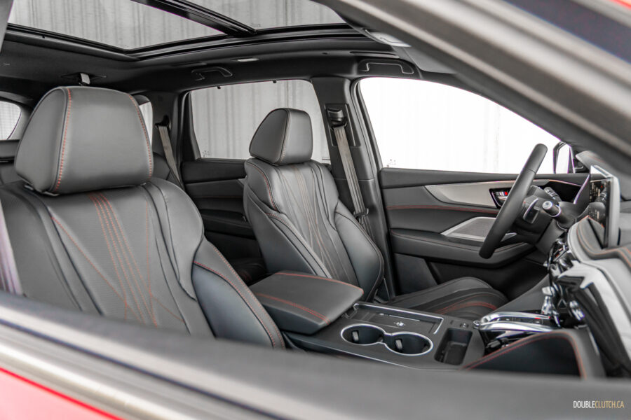 2025 Acura MDX A-Spec interior front-seat view