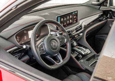 2025 Acura MDX A-Spec interior driver-side cockpit view
