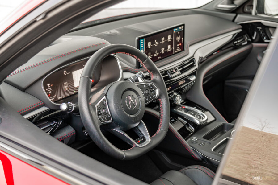 2025 Acura MDX A-Spec interior driver-side cockpit view