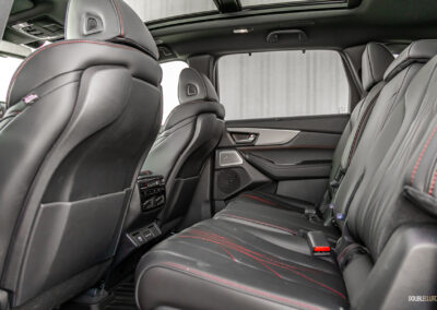 2025 Acura MDX A-Spec interior rear-seat view