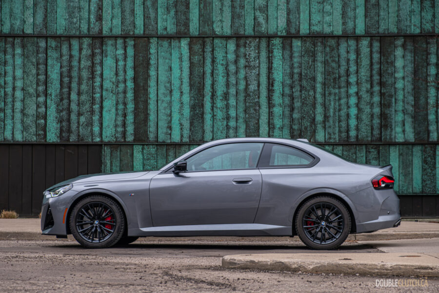 2025 BMW M240i xDrive side profile view