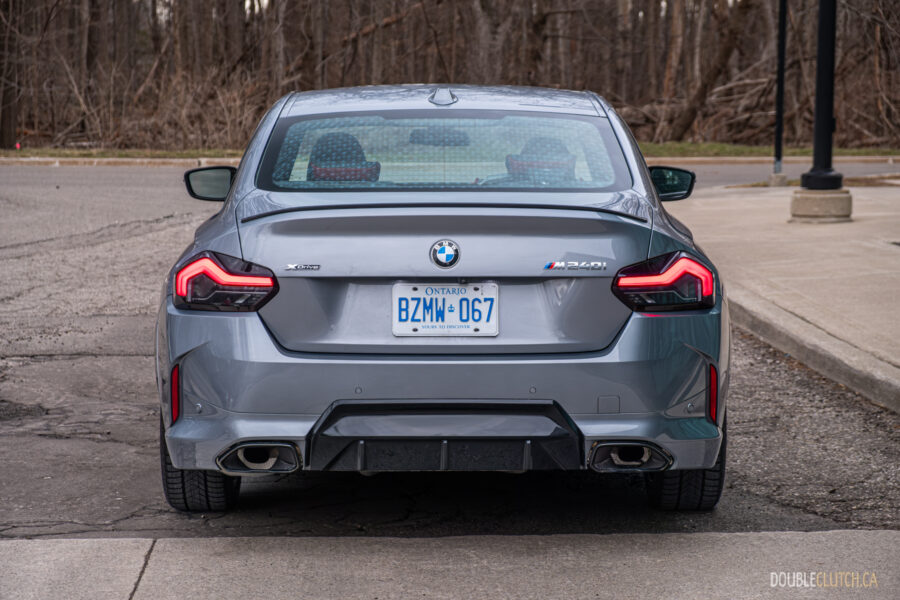2025 BMW M240i xDrive rear view
