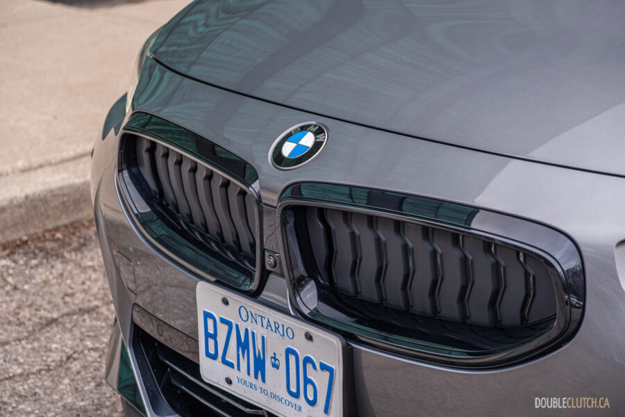 2025 BMW M240i xDrive front grille close-up