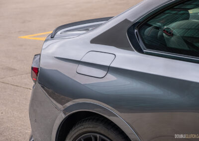 2025 BMW M240i xDrive body character line close-up