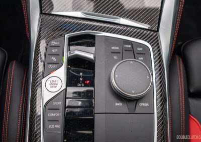 2025 BMW M240i xDrive centre console close-up view