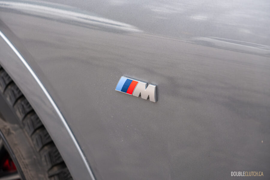 2025 BMW M240i xDrive fender badge close-up