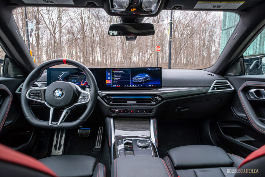 2025 BMW M240i xDrive interior dashboard view