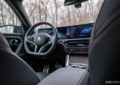 2025 BMW M240i xDrive interior driver's side cockpit view