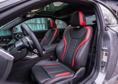 2025 BMW M240i xDrive interior front-seat view
