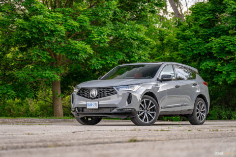 2025 Acura RDX Platinum Elite A-Spec front quarter view