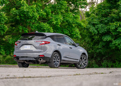 2025 Acura RDX Platinum Elite A-Spec rear quarter view