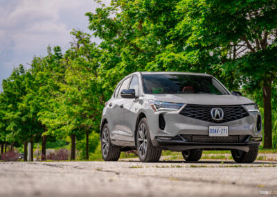 2025 Acura RDX Platinum Elite A-Spec front quarter view