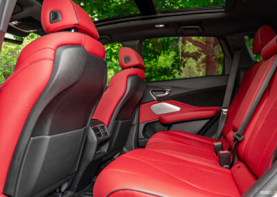 2025 Acura RDX Platinum Elite A-Spec rear seat view
