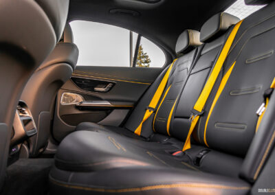 2025 Mercedes-AMG E 53 interior rear seat view