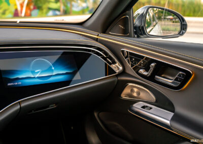 2025 Mercedes-AMG E 53 passenger-side screen