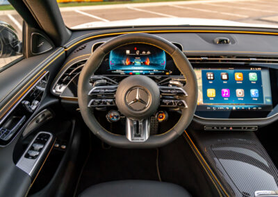 2025 Mercedes-AMG E 53 driver's side cockpit view