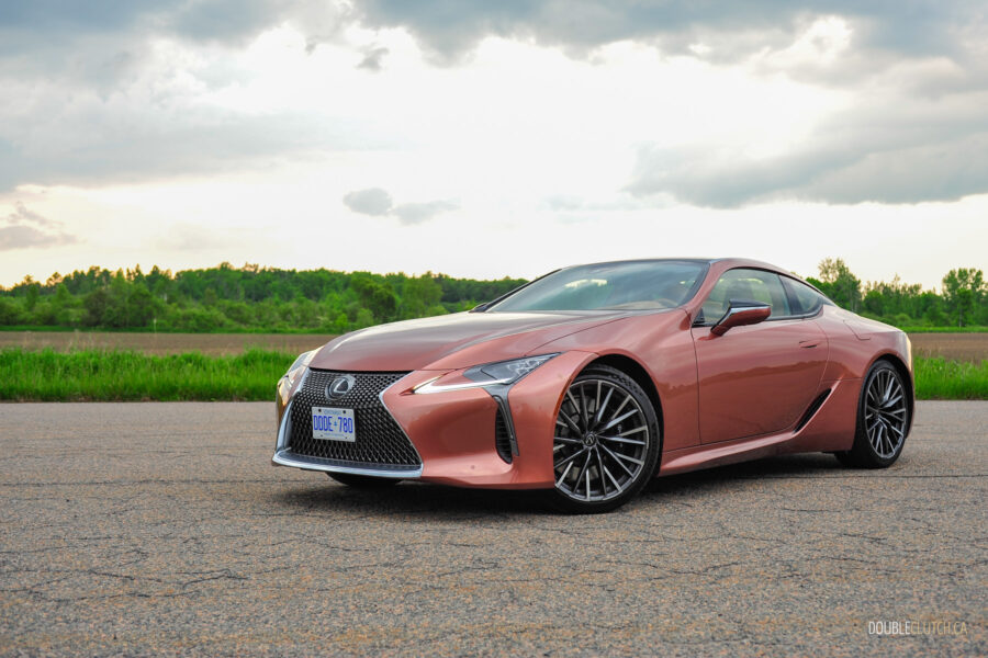 2025 Lexus LC 500 front quarter view