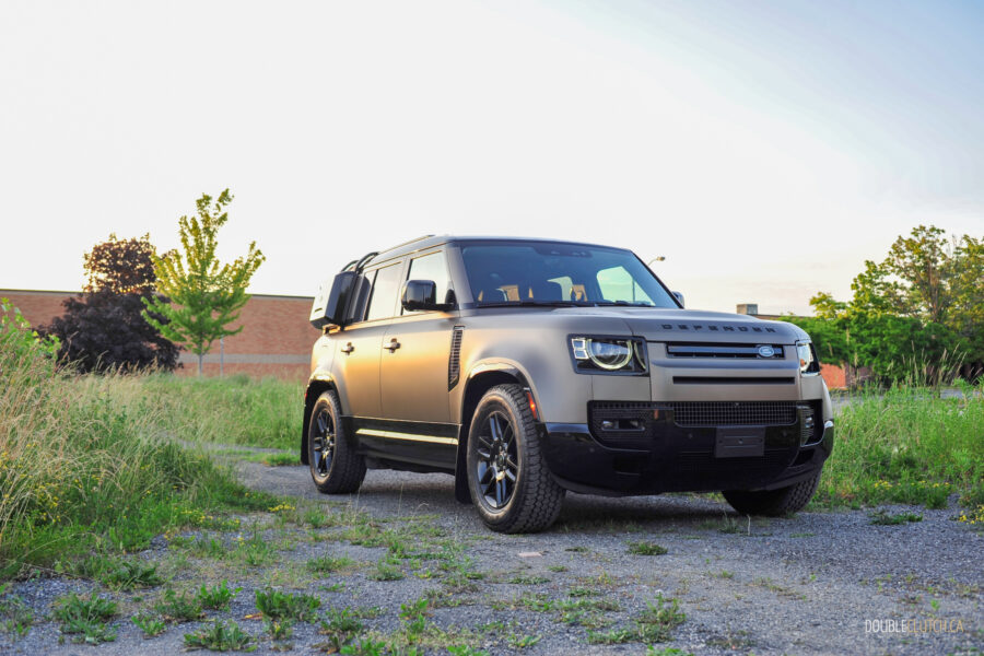 2025 Land Rover Defender 110 front quarter view