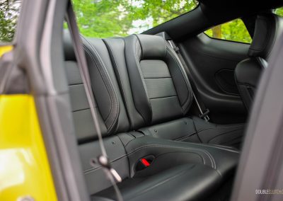 2025 Ford Mustang EcoBoost Coupe interior rear seat view