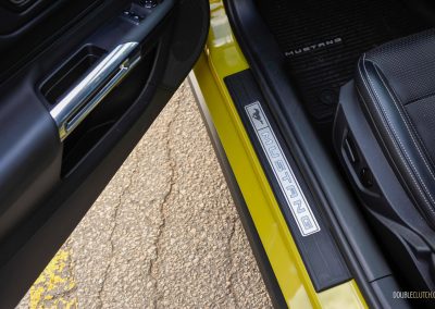 2025 Ford Mustang EcoBoost Coupe door sill trim