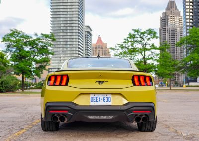 2025 Ford Mustang EcoBoost Coupe rear view