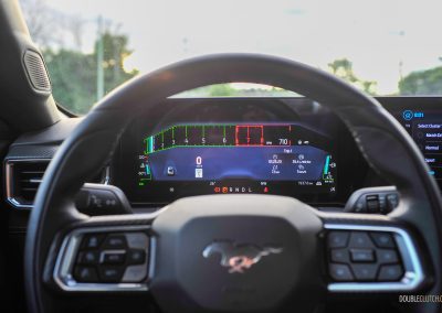 2025 Ford Mustang EcoBoost Coupe digital instrument cluster close-up