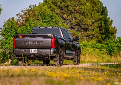2025 Toyota Tundra TRD Rally rear quarter view